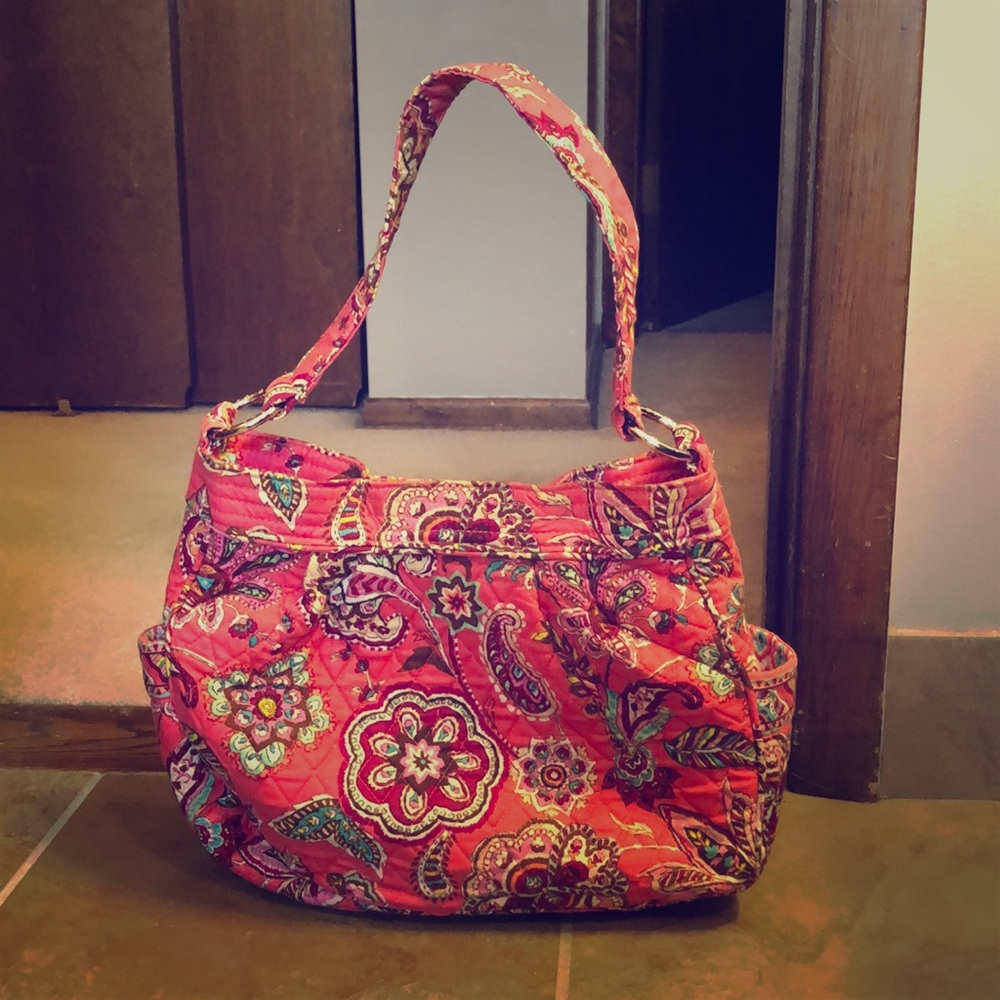 Vera Bradley Call Me Coral Shoulder Bag